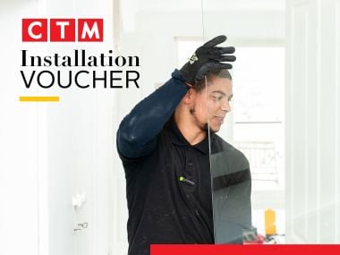 CTM Shower Bath Screen Installation Voucher - R850