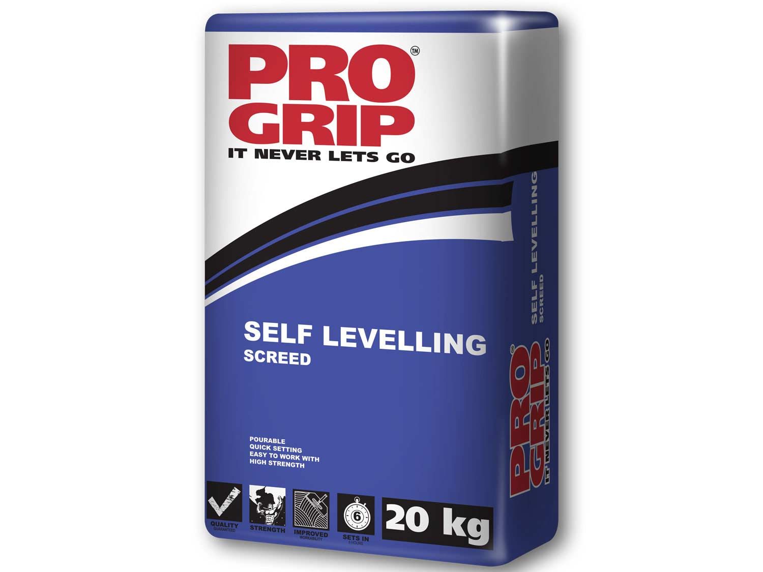 Pro Grip Self Levelling Screed 20 Kg