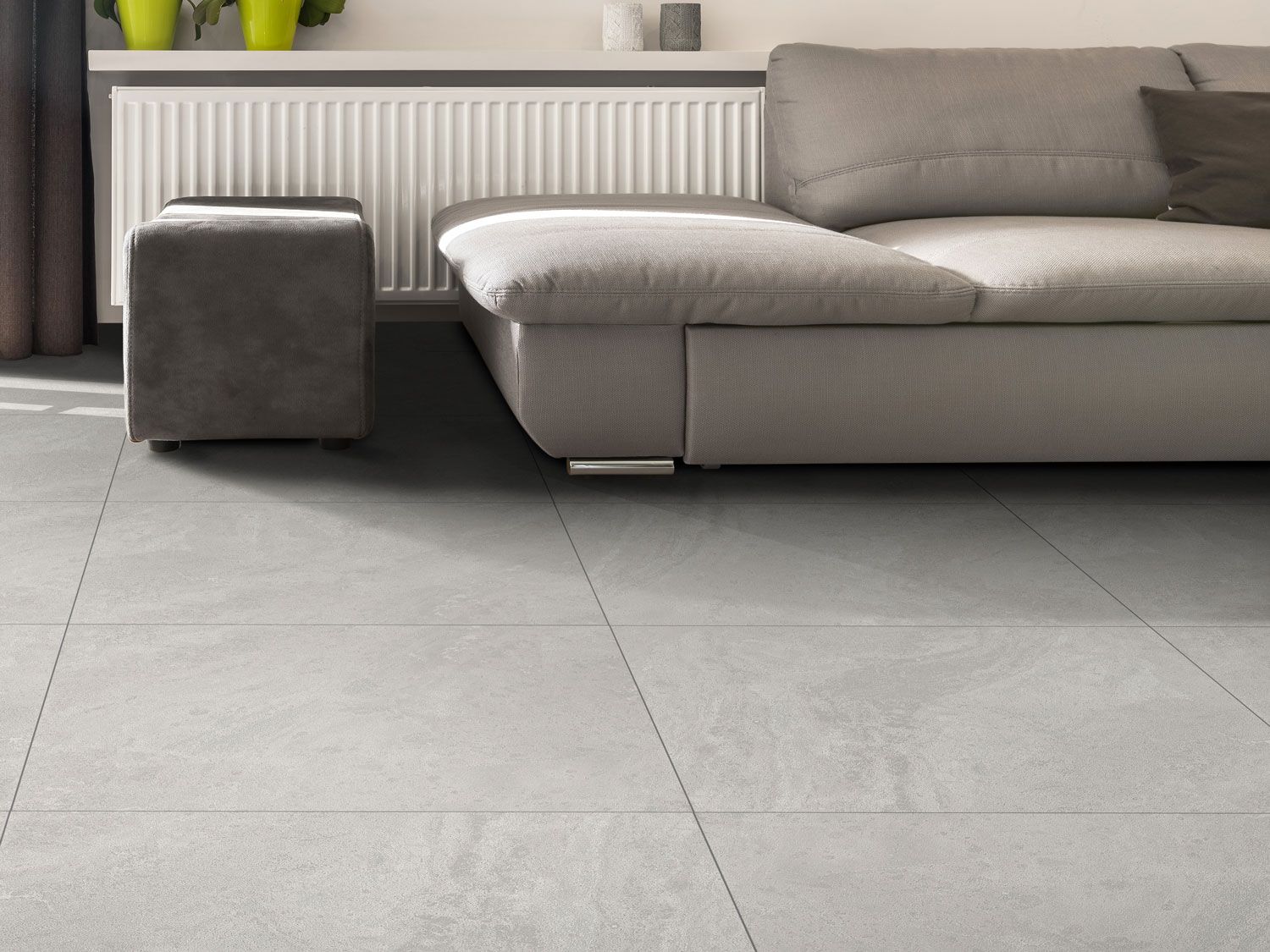 Idaho Grey Slip Resistant Matt Ceramic Floor Tile 600 X 600mm