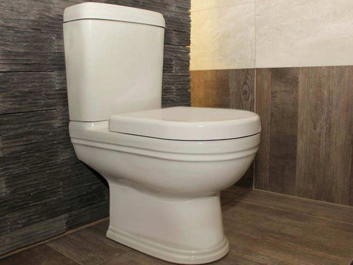 Eclipse White Dual Top Flush Toilet - Box Set- Incl Soft Close Seat