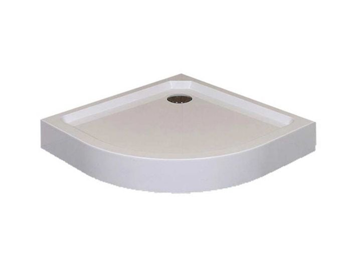 CrystalTech Quadrant ABS Shower Tray Incl. Waste - CT6008T - 900 x 900 x 140mm