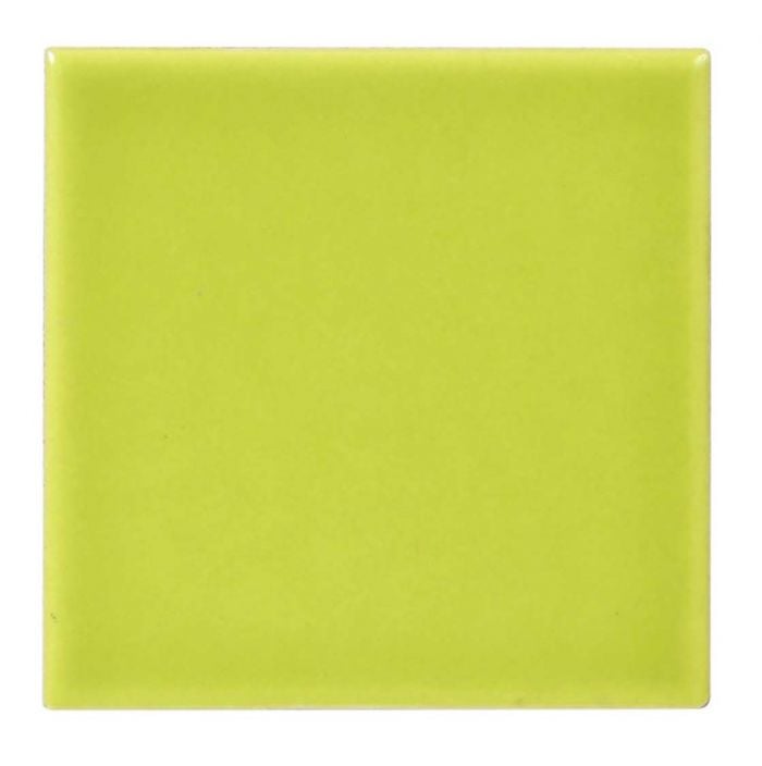 Apple Green Printed Wall Tozzetto - 100 x 100mm