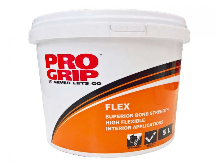 Pro Grip Pre Mix Flexible Tile Adhesive - 5 Lt