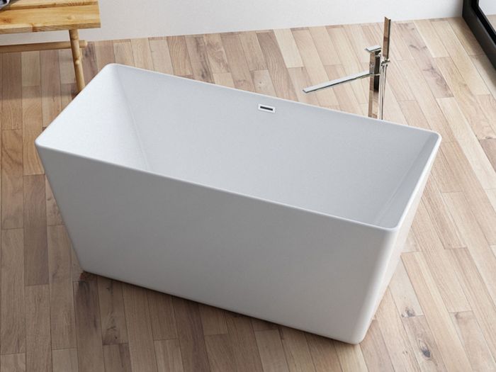 Strelizia White Freestanding Acrylic Bath - 1700 x 750mm