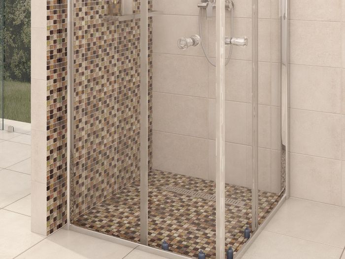 Ctm Shower Flooring, Mosaic Floor Tile Bathroom Shower