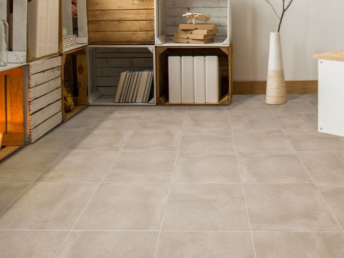 Tonga Beige Matt Ceramic Floor Tile - 430 x 430mm