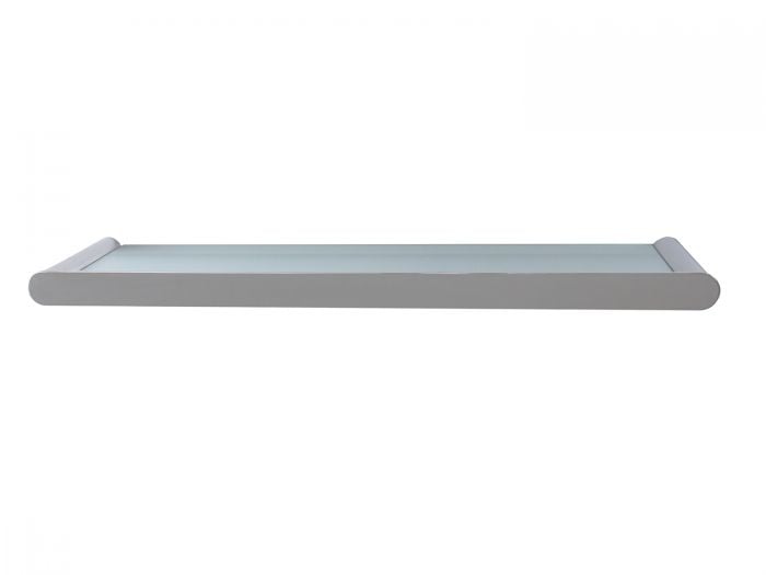 Portofino Giulia Stainless Steel Glass Shelf - 500mm