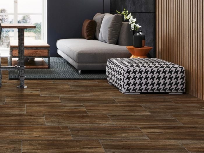 Origins Lagoon Wood EcoTec Matt Porcelain Floor Tile - 710 x 280mm