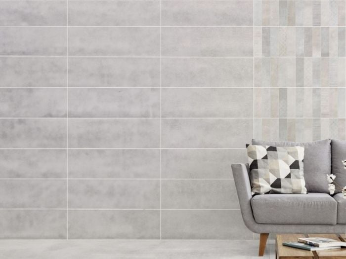 Element Grey Matt Ceramic Wall Tile - 265 x 800mm